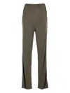 Max Mara Elastic-waist Trousers In Gray