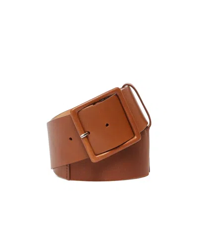 Max Mara Elastic Waistband In Brown