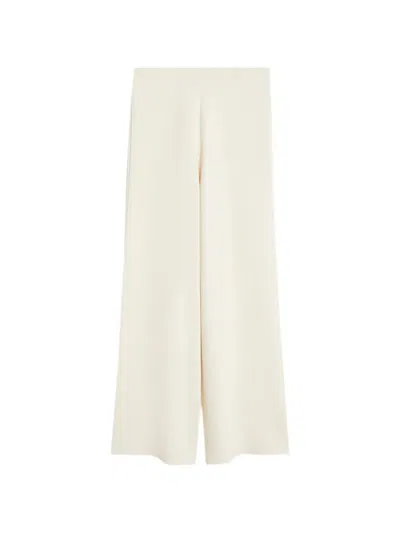 Max Mara Elastic-waistband Trousers In Neutral