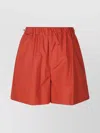 Max Mara Elastic Waistband Trousers With Drawstring Detail