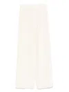 Max Mara Elasticated-waist Trousers In Neutral