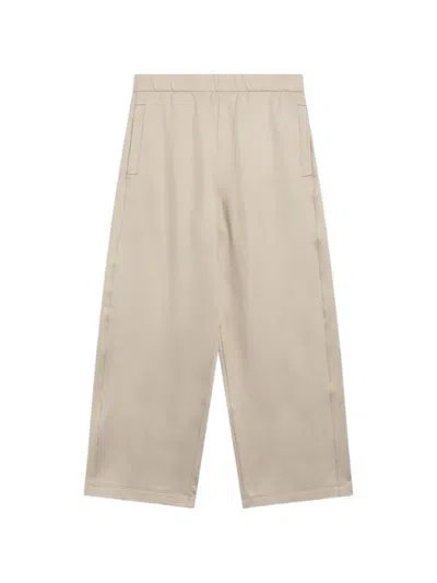 Max Mara Elasticated-waistband Trousers In Neutral