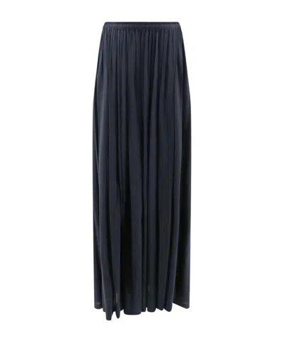 Max Mara Elastic-waist Skirt In Blue