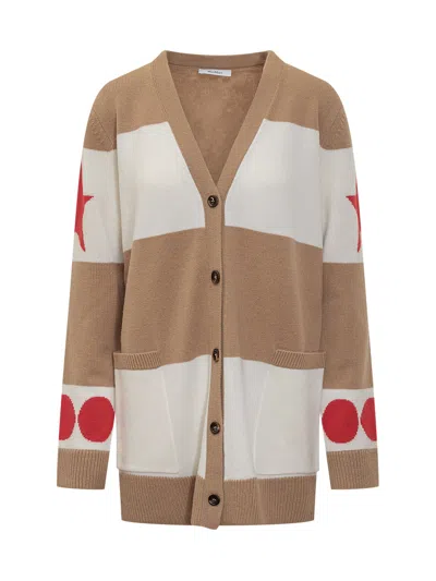 Max Mara Elegant Cardigan For Fall/winter 2025 In Animal Print