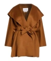 Max Mara Elegant Cashmere Coat In Multi