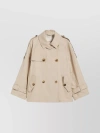 MAX MARA ELEGANT DOUBLE-BREASTED TRENCH WITH DISTINCTIVE ELEMENTS