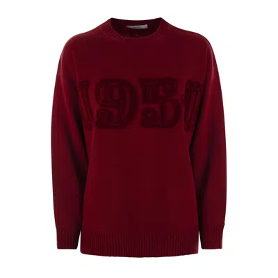 Max Mara Elegant Fido Mini Bag In Red