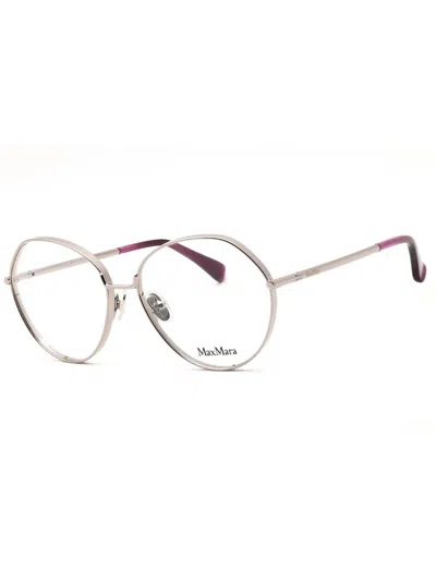 Max Mara Elegant Round Eyeglasses For Women In Gray