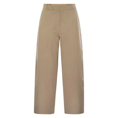 Max Mara Elegant Silk Blend Trousers In Multi