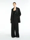 Max Mara Elegant Silk Top In Black