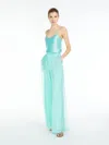 Max Mara Elegant Silk Top In Water