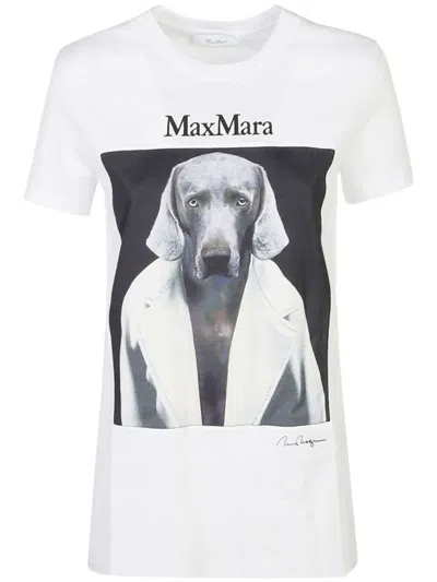 MAX MARA MAX MARA WHITE T-SHIRT