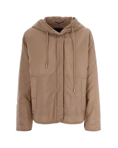 Max Mara Elegant Women's Lightweight Coat In Nude