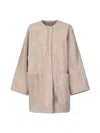 Max Mara Coat In Beige