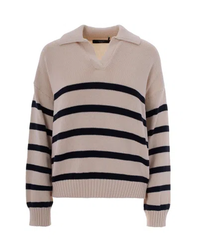 Max Mara Elegant Women's Mini Sweater In Blue
