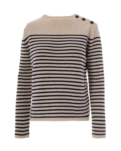 Max Mara Elegant Women's Sweater In Blu