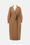 Max Mara Elegant Wool Jacket In Brown