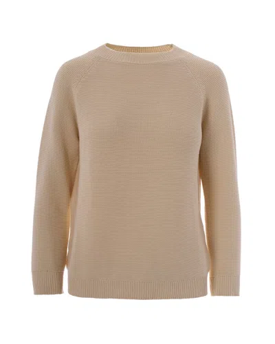Max Mara Elegantly Crafted Women's Sweater - P26 Season In Sand