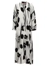 Max Mara Blackwhite Eles Dress In Multi