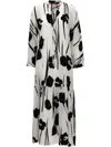 Max Mara Blackwhite Eles Dress In White