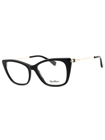 Max Mara Elevated Cat-eye Eyeglasses For Women In Black