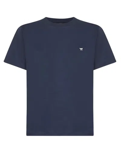 Max Mara Elevated Classic T-shirt For Women In Blu