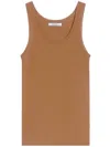 Max Mara Dinda Tank Top In Brown