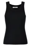 Max Mara Eliadi Ribbed Wool Tank Top In Black