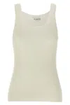 Max Mara White Eliadi Top In Neutral