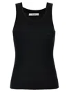 Max Mara Eliadi Ribbed Wool Tank Top In Black