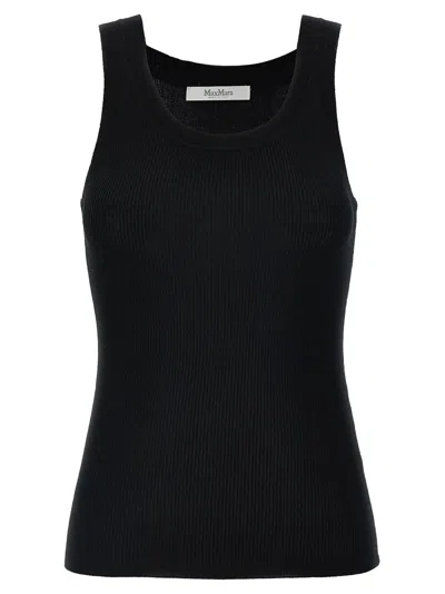 Max Mara Eliadi Tank Top In Black