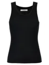 Max Mara Eliadi Ribbed Wool Tank Top In Black