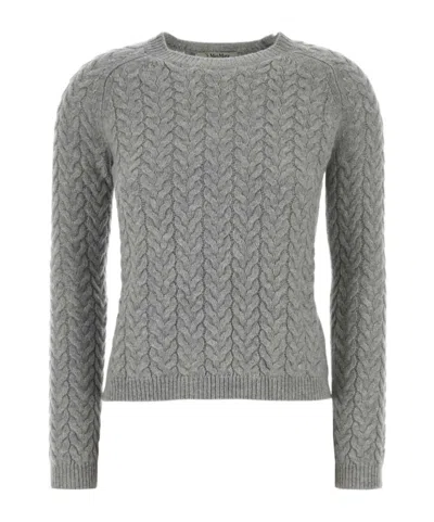 Max Mara 's  Eliane Crewneck Jumper In Gray