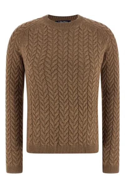 Max Mara 'eliane' Sweater In Brown