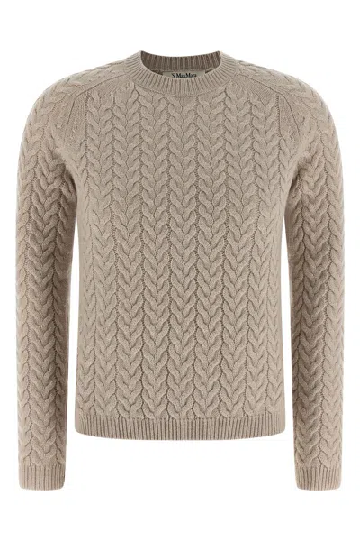 Max Mara 'eliane' Sweater In Neutral