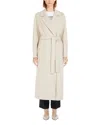 Max Mara Ottico Wool Coat In Natural