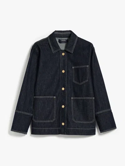 Max Mara Denim Shirt In Blue