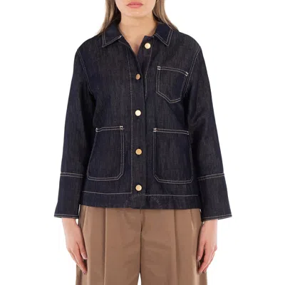 MAX MARA MAX MARA ELLA WASHED DENIM JACKET