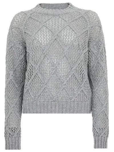 MAX MARA 'ELLADE' CREW NECK SWEATER MAX MARA STUDIO