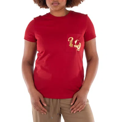 Max Mara Elmo T-shirt In Red