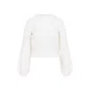 Max Mara Elvira Wool And Cashmere Sweater In White