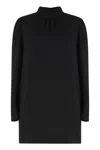 Max Mara Embassy Crepe Dress In Animal Print