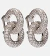 Max Mara Embellished Clip-on Earrings