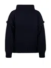 Max Mara Embellished High Neck Jumper