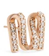Max Mara Embellished 'm' Brooch