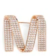 Max Mara Embellished ‘m' Brooch