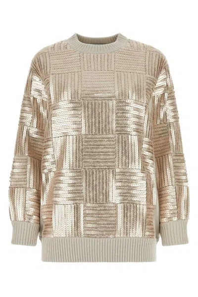 MAX MARA EMBELLISHED WOOL PIOVRA SWEATER