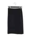 Max Mara Emblem Skirt In Black