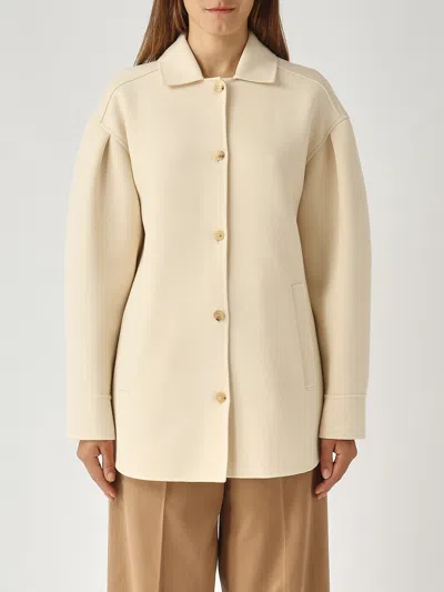 Max Mara Emblema Blazer In Neutral