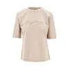 Max Mara T-shirt And Polo Shirt In Beige
